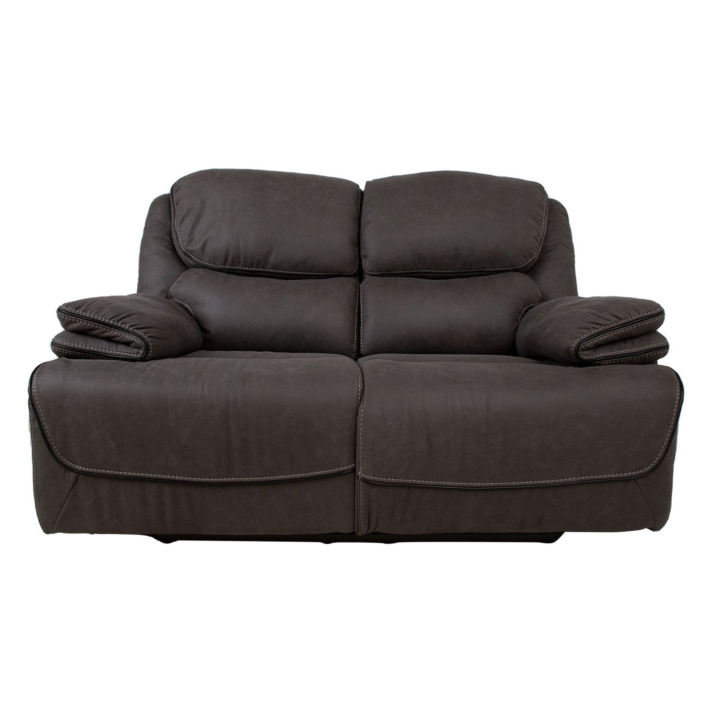 Sofa GORDY 2-seater, with manual mechanism, gray