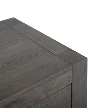 Chest of drawers TURIN, smoky oak