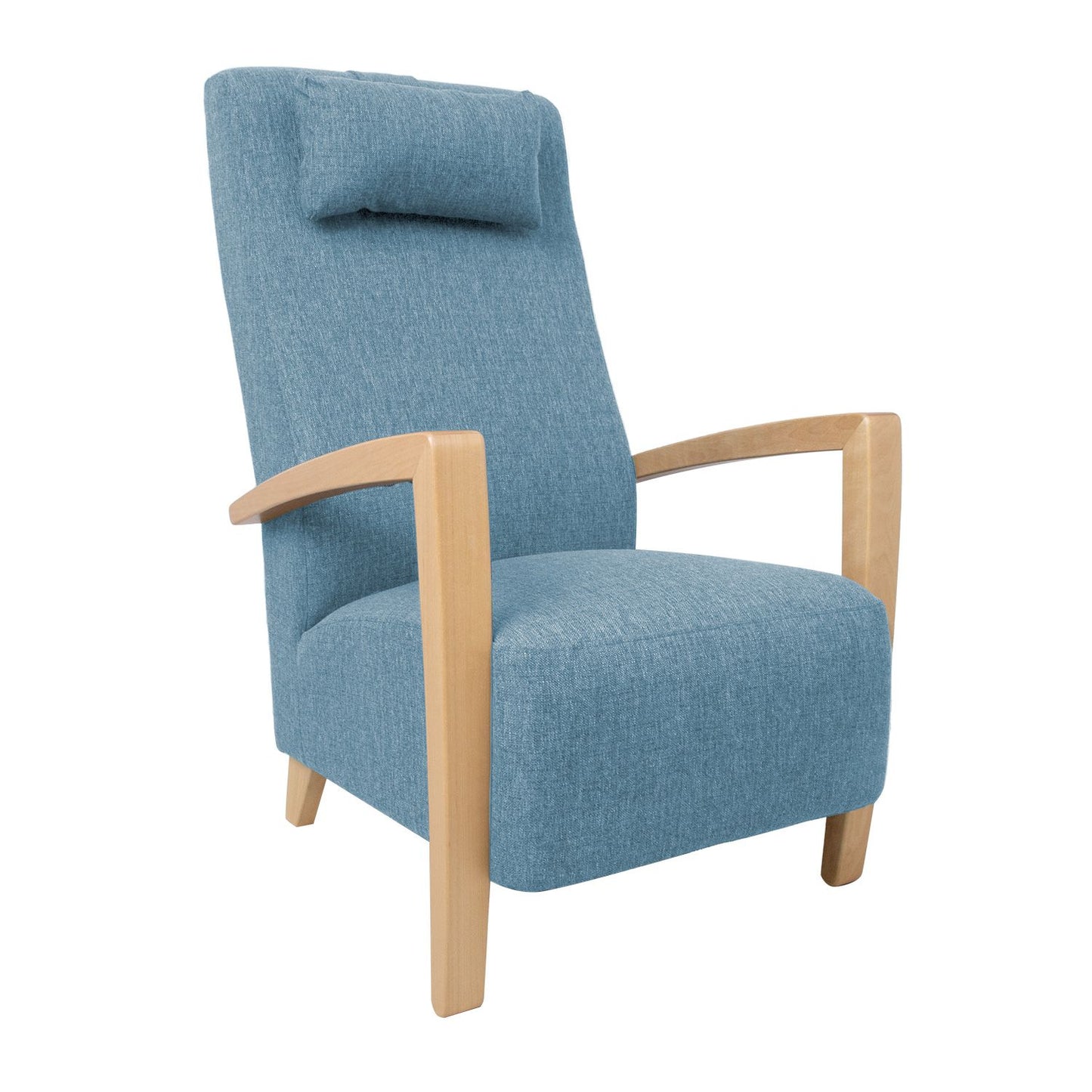 Lounge chair VENLA light blue 