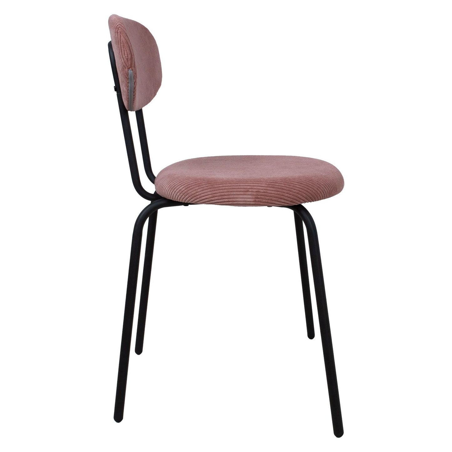 Chair KATO 42x48xH79cm, violet pink velvet 