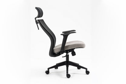 Office Chair Q-328H BLACK/GRAY 