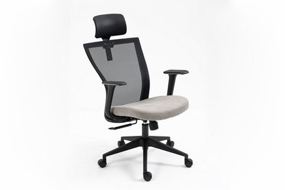 Office Chair Q-328H BLACK/GRAY 