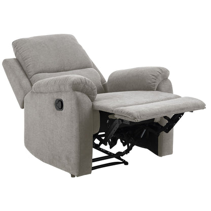 Lounge chair SABIA, light gray 