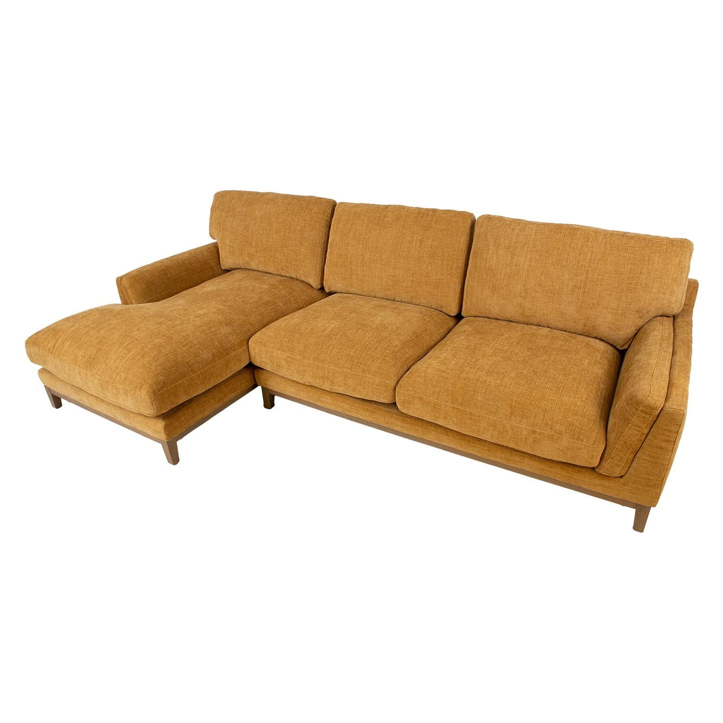 Corner sofa BASIL KS dark yellow