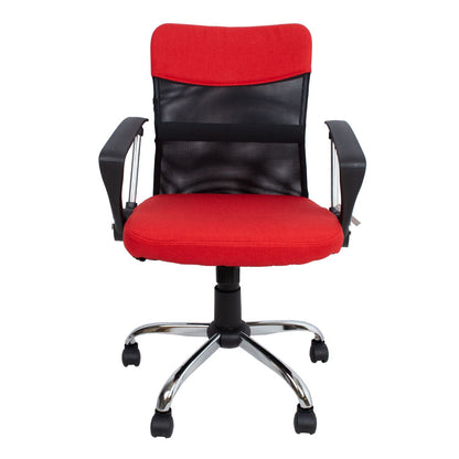 Work chair DARIUS red/black 