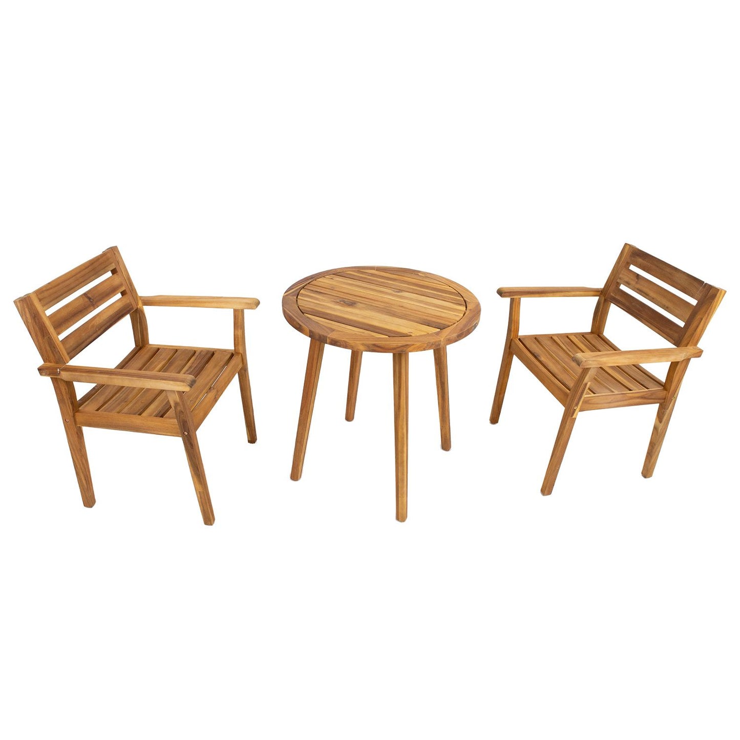 Garden furniture set FLORIAN table and 2 chairs 