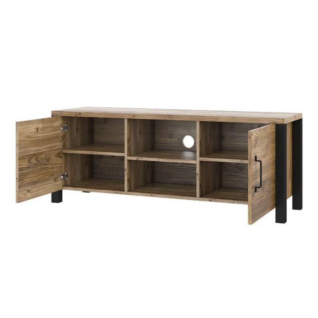 Olin - TV cabinet / Natural pine