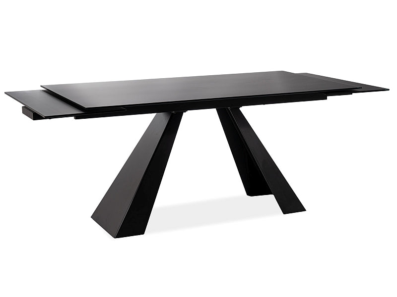 Table SALVADORE BLACK HAIR 160(240)X90