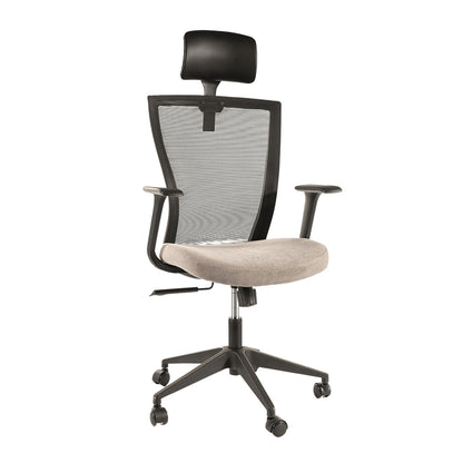 Office Chair Q-328H BLACK/GRAY 