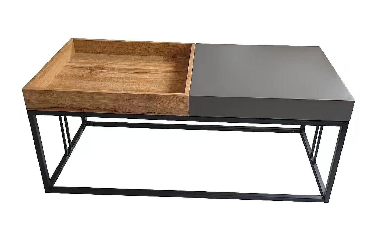 Coffee table LUNARIA OAK TONE/ANTHRACITE 110X50X47