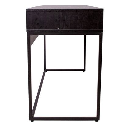 Desk AMSTERDAM 120x50xH79cm, black 