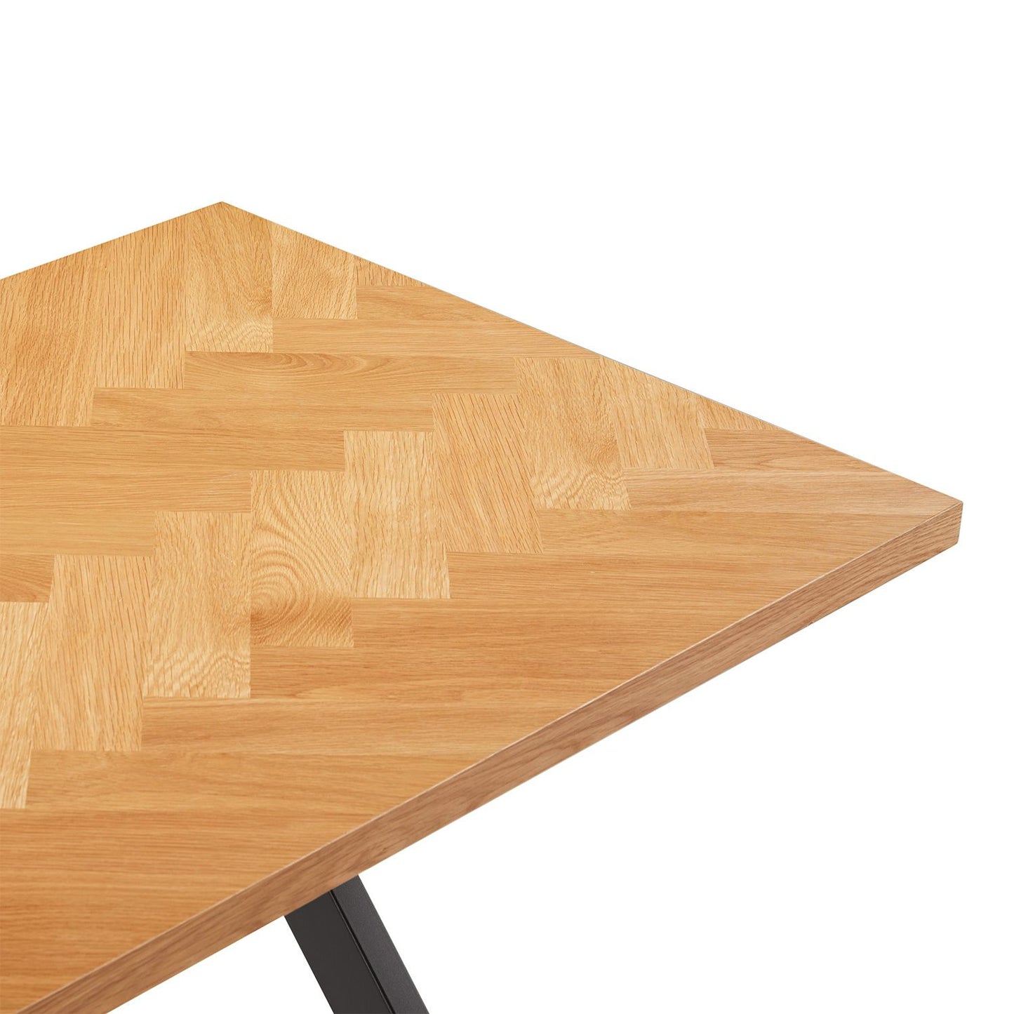 Table ROWAN 200x90xH75cm, coniferous oak 