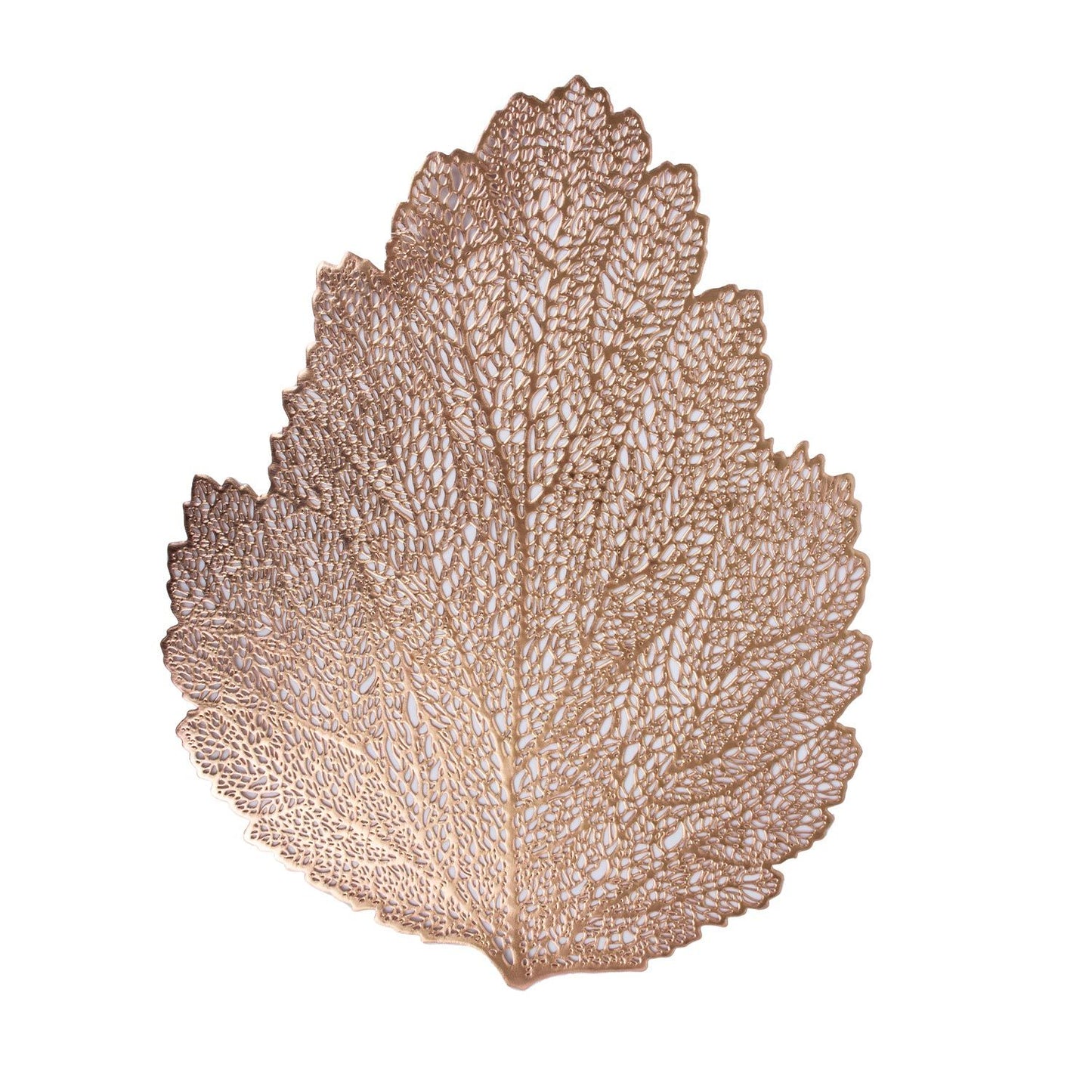 Tablecloth BIG LEAF 36x45cm, rose gold