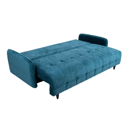 Sofa bed SARITA 3-seater, green