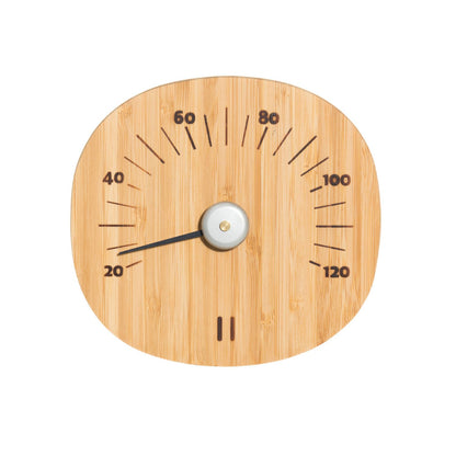 Thermometer RENTO, 15x2.5x14cm, bamboo