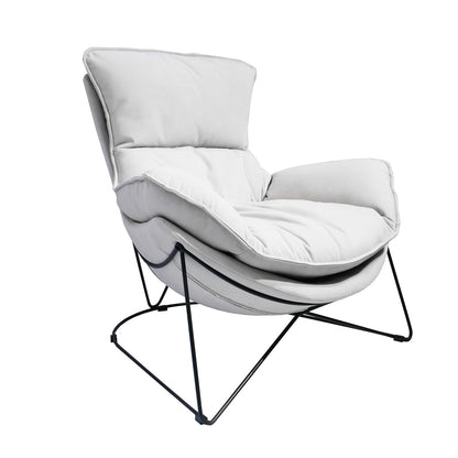 Lounge chair DIVA light gray 