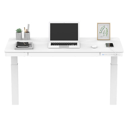 Desk ERGO with 1 motor 120x60xH72-121cm, white 