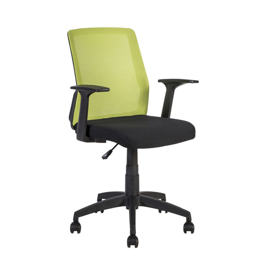 Work chair ALPHA black/green 