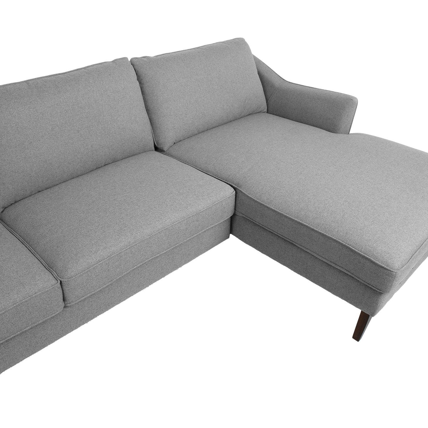 Corner sofa BIRGIT LS, gray