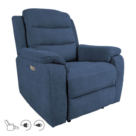 Lounge chair MIMI electric, blue 