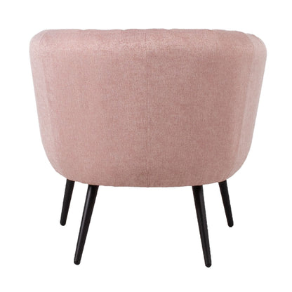 Lounge chair TUCKER 78x71xH69cm, pink 