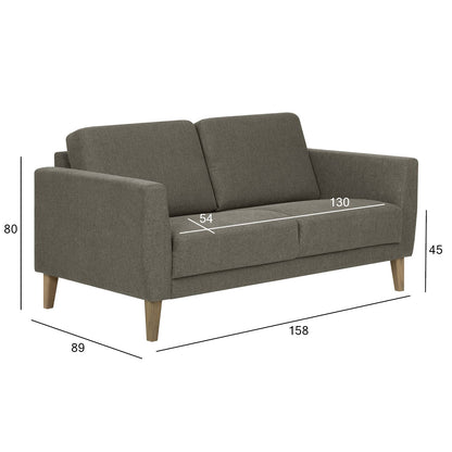 Sofa LANDO 2-seater, beige