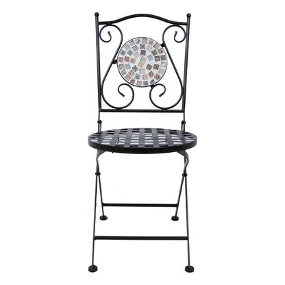 Garden Chair CHECKER / black 