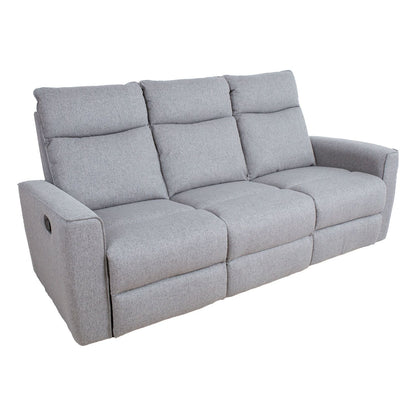 Regliner Sofa MORA 3-seater, gray