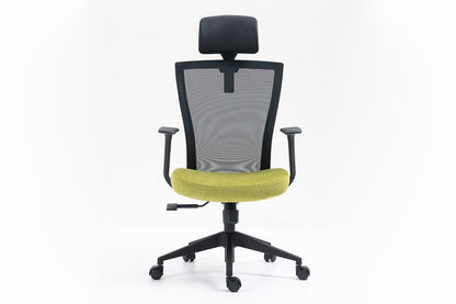 Office Chair Q-328H BLACK/GREEN 