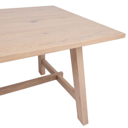 Table BERGEN 220x95xH75cm, natural oak veneer