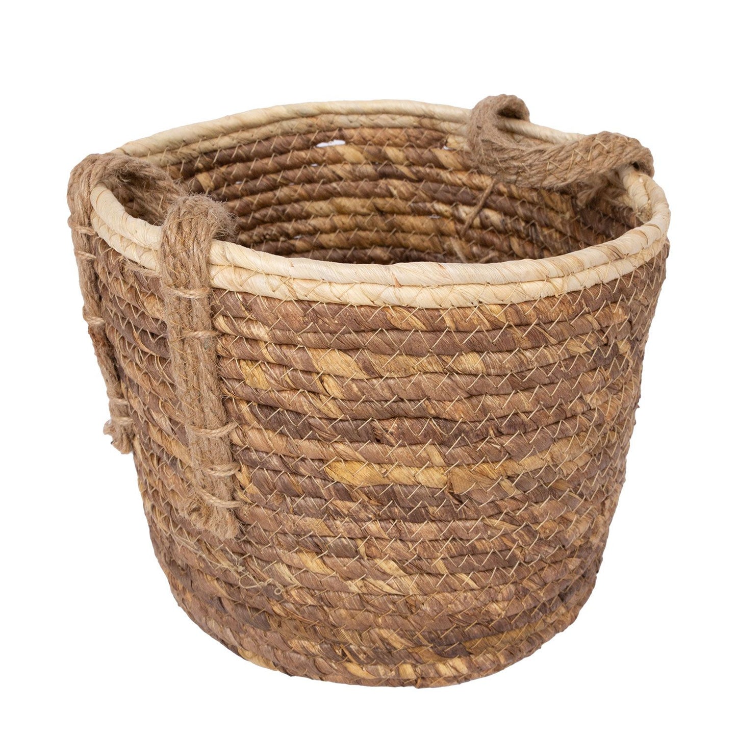 Basket BALI-3, D25xH20cm, natural