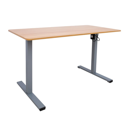 Desk ERGO OPTIMAL with 1 motor 140x70cm, hickory 