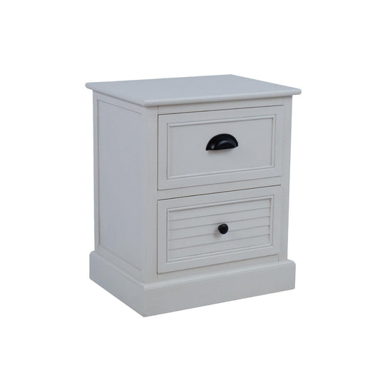 Bedside table MELDON 45x35xH55cm, white