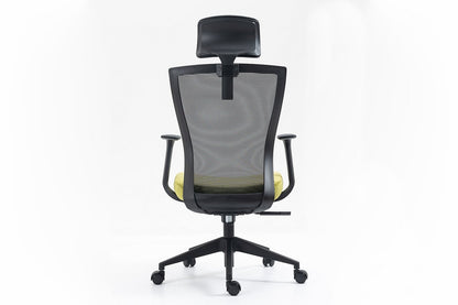 Office Chair Q-328H BLACK/GREEN 