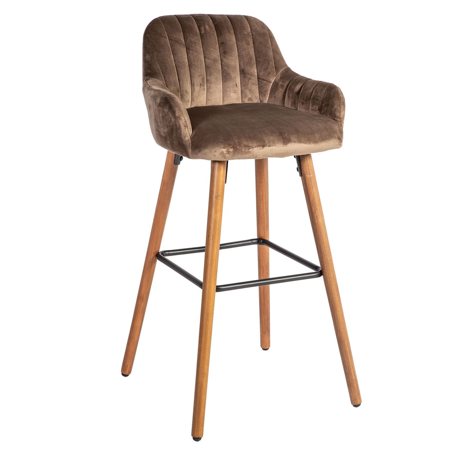 Bar Chair ARIEL 48x52xH97cm, brown 