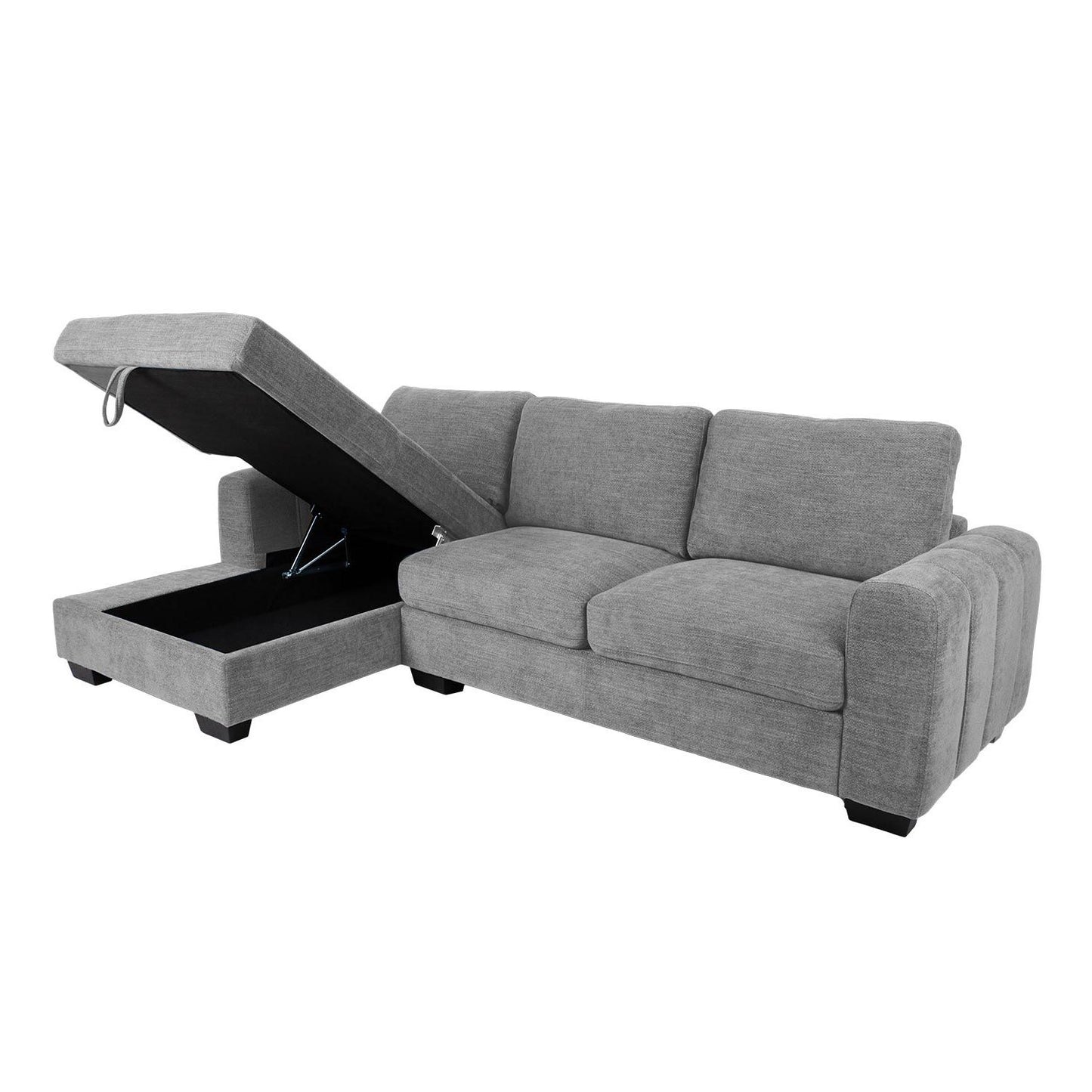 Corner sofa MARITA KS, gray