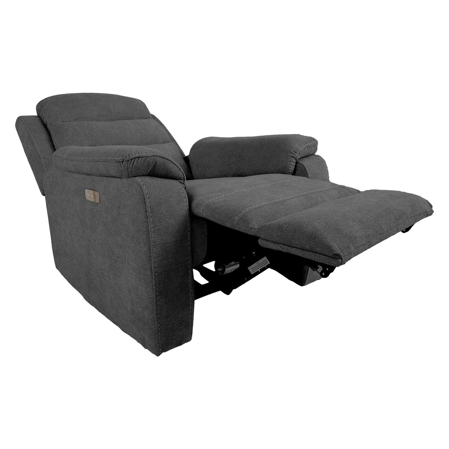 Lounge chair MIMI electric 92x93xH102cm, gray 