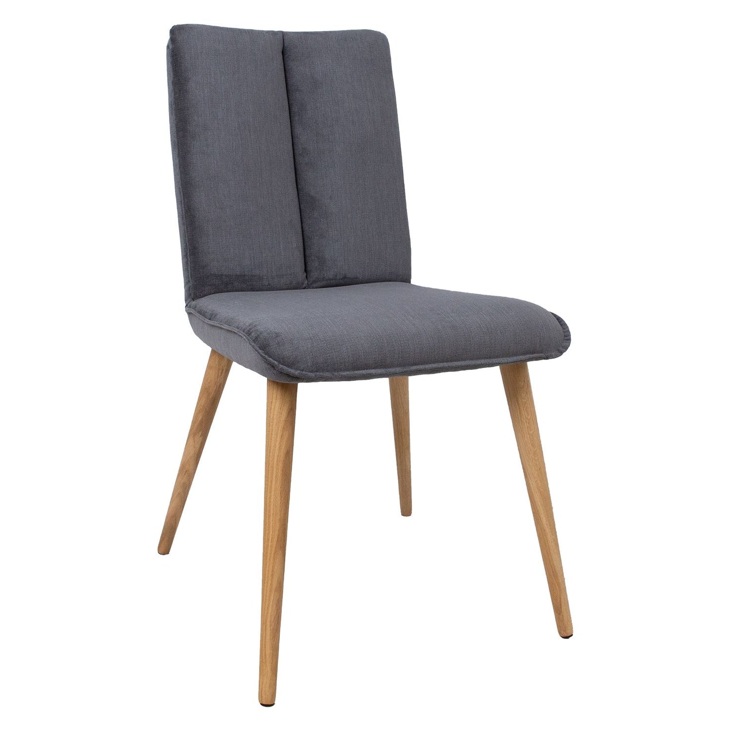 Chair NOVA 59x53.5xH92cm, dark gray 