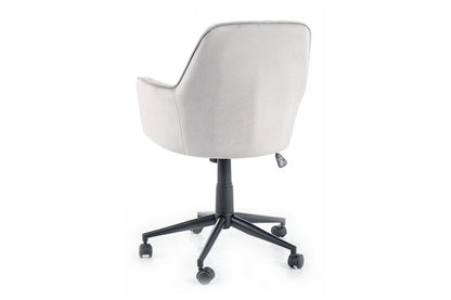 Office Chair Q-886 VELVET LIGHT GRAY BLUVEL 03 