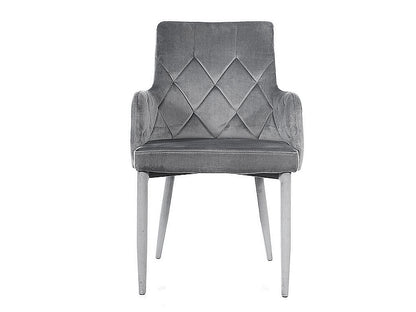 Chair RICARDO VELVET GRAY BLUVEL14