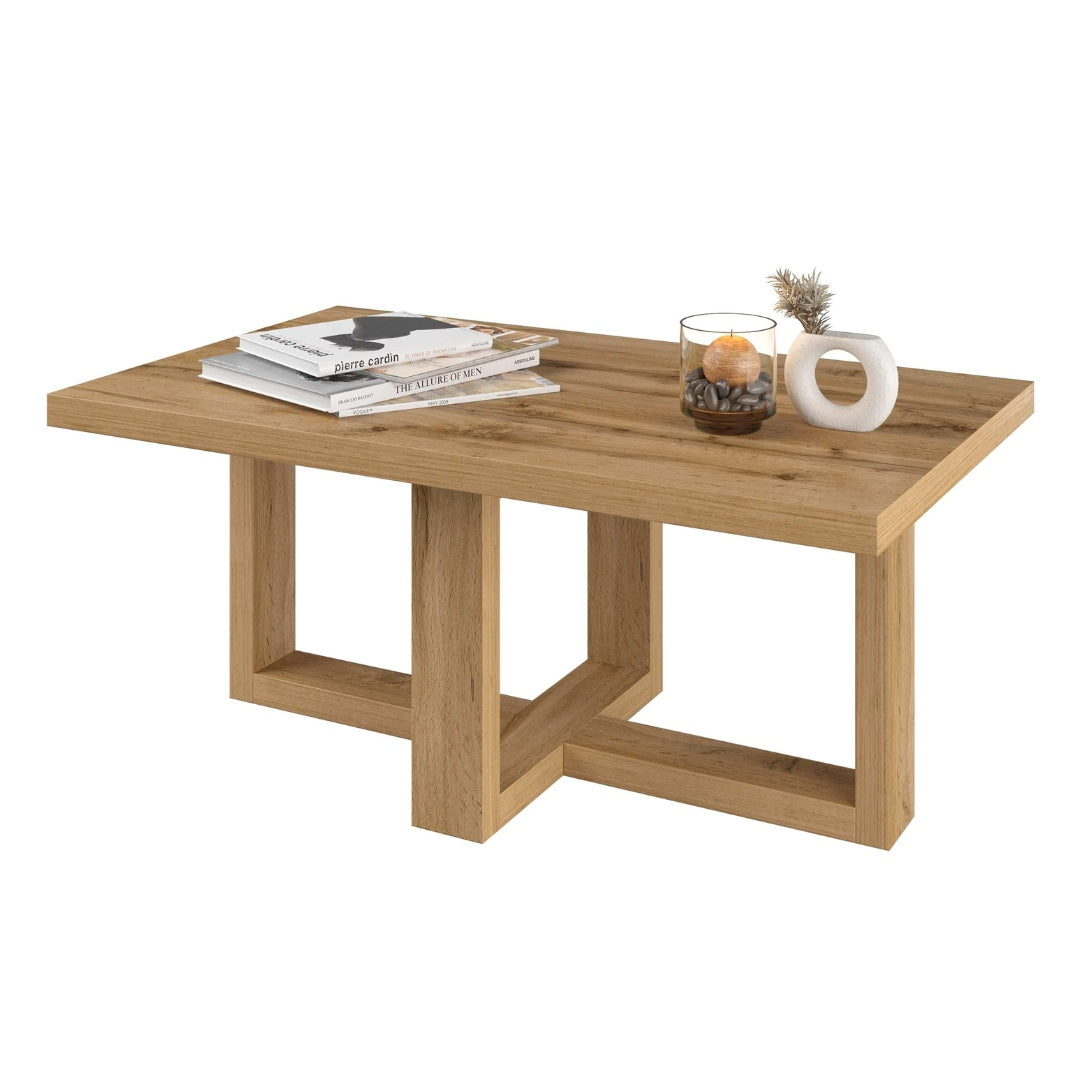 Eko - Rectangular coffee table/Oak votan 