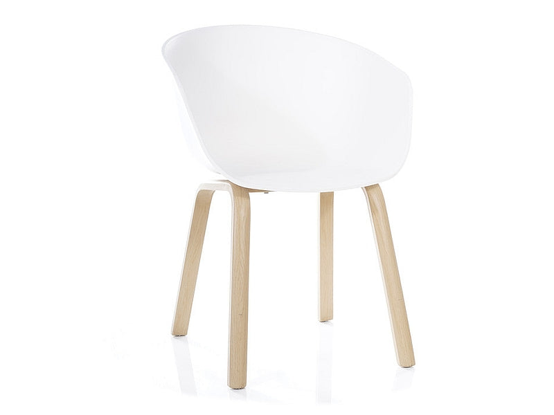 Chair EGO OAK/WHITE