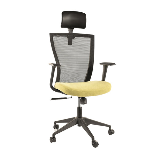 Office Chair Q-328H BLACK/GREEN 