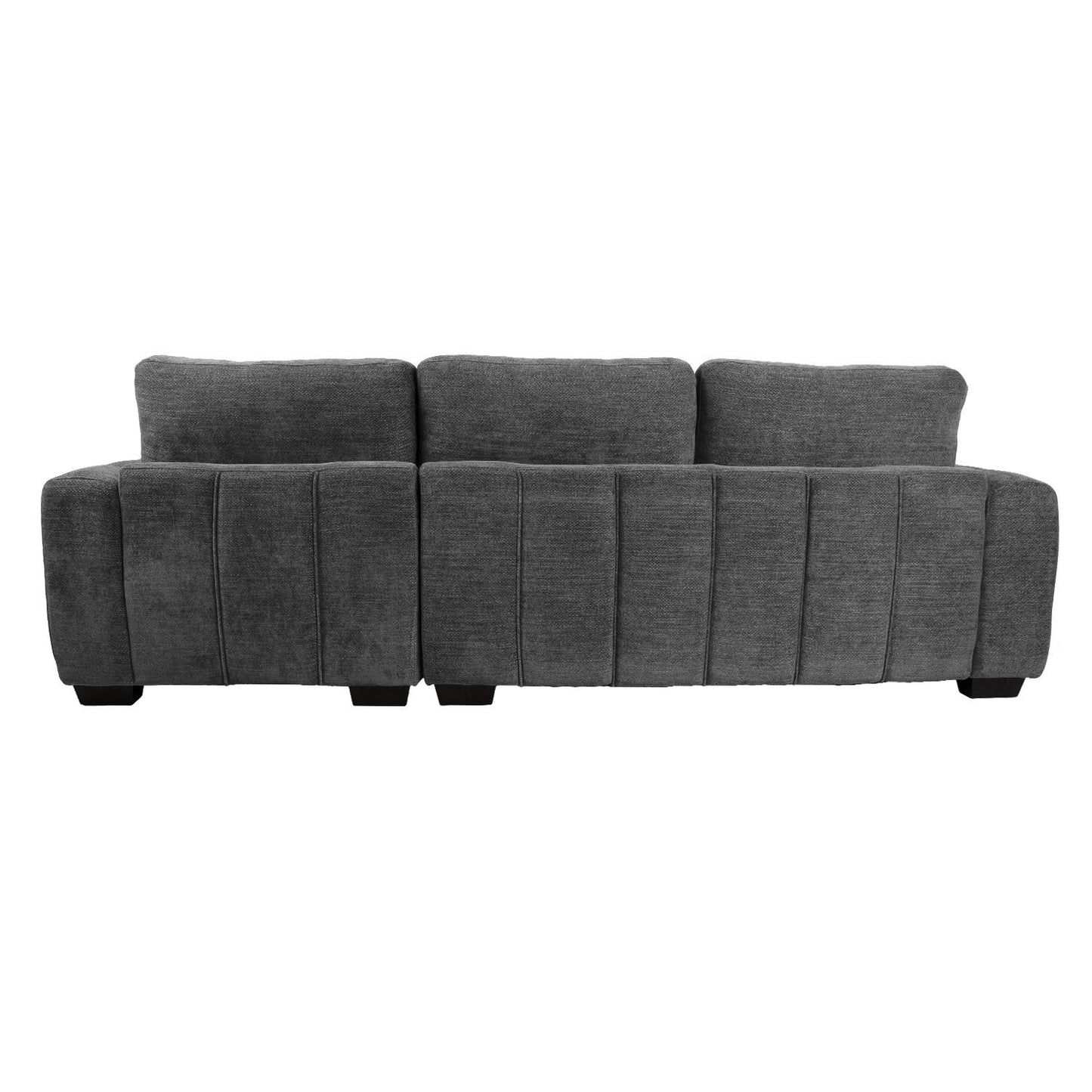 Corner sofa MARITA LS, dark gray