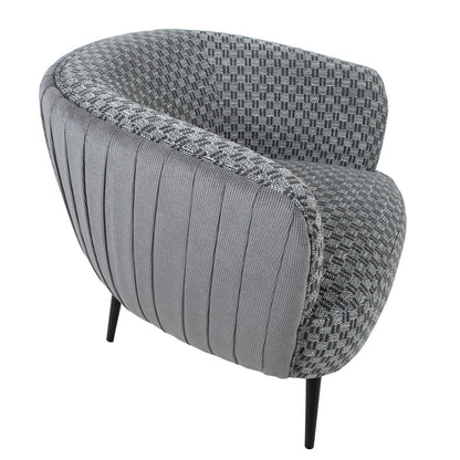 Lounge chair ACCENT 77x80xH74cm, gray 