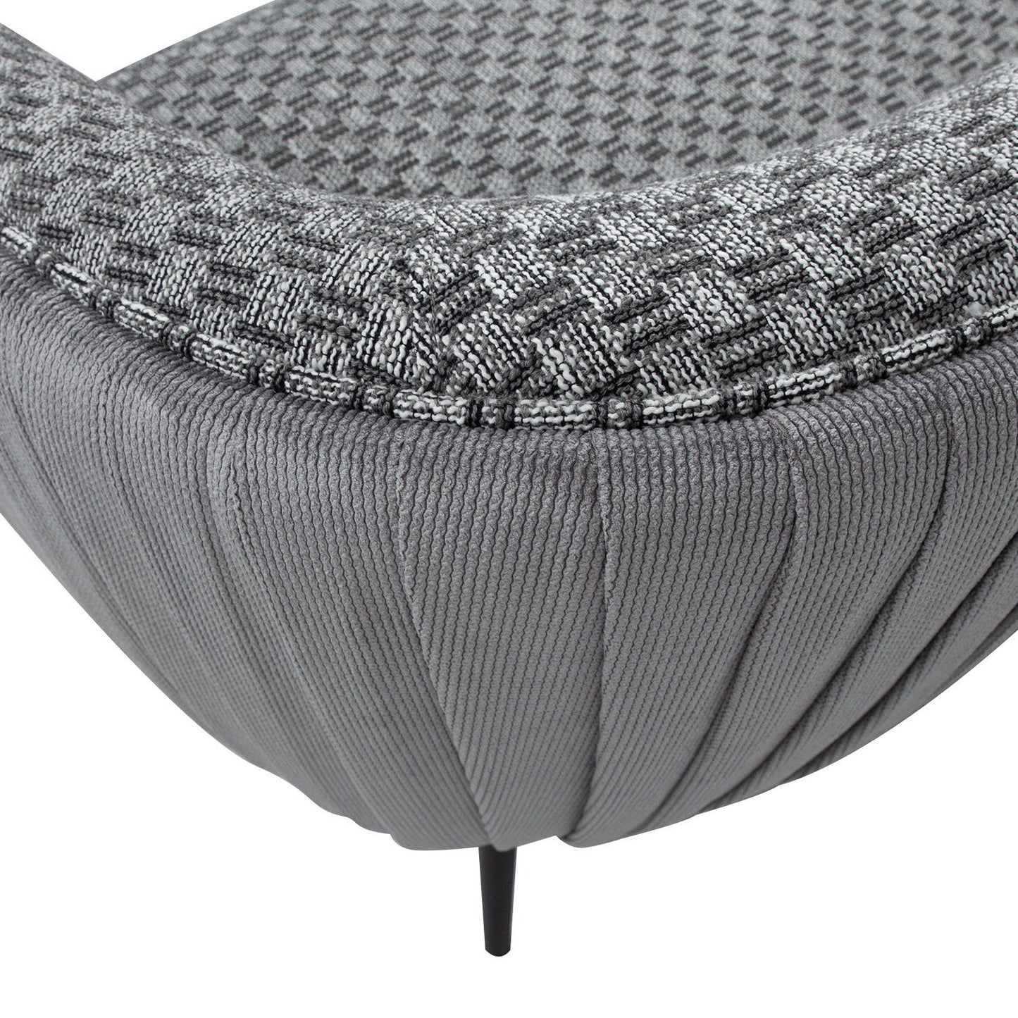 Sofa ACCENT 179x80xH74cm, gray