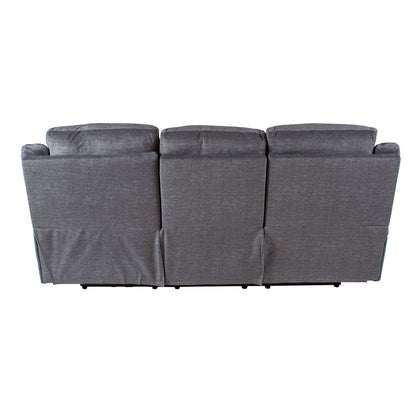 Sofa GENTRY 3-seater, with manual mechanism, gray