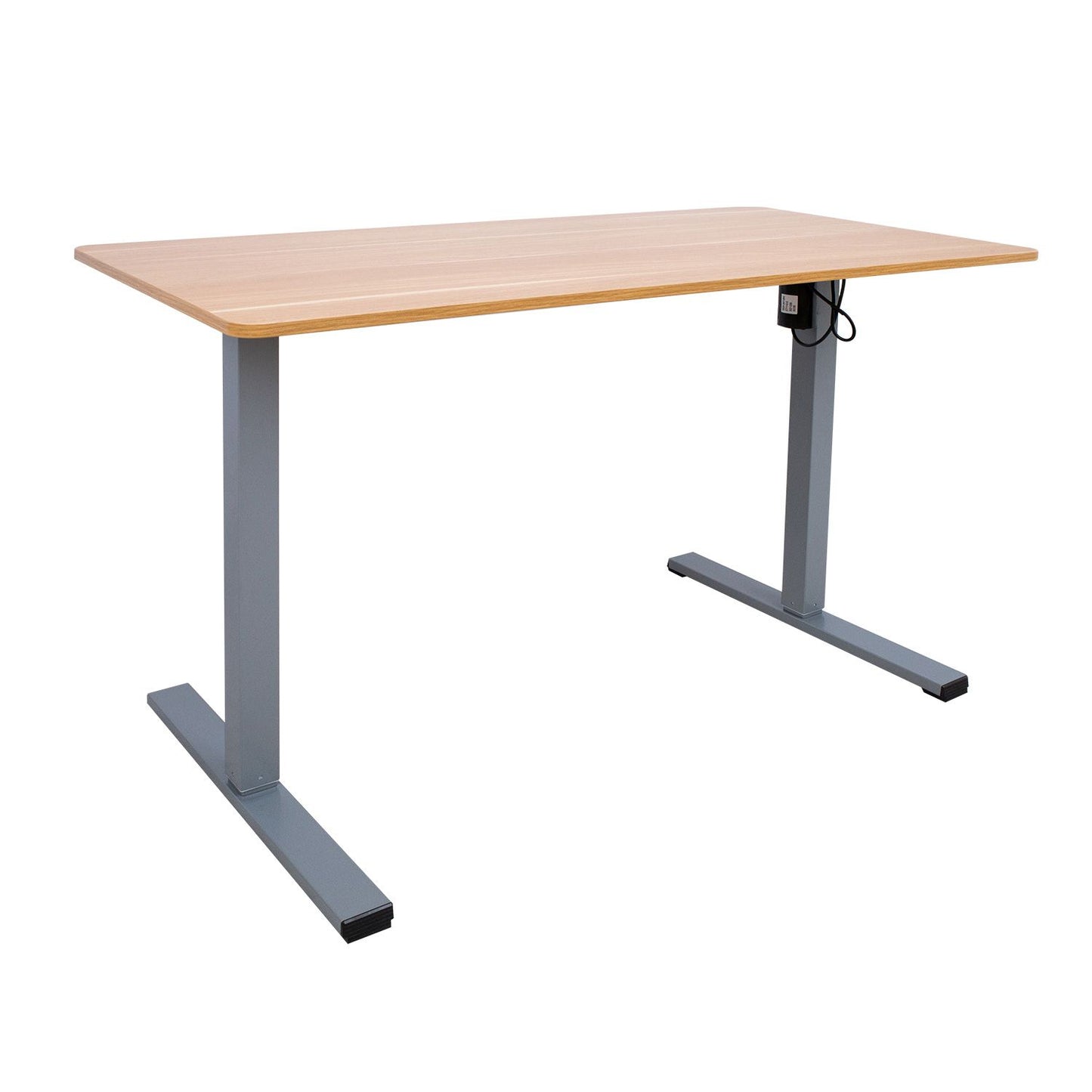 Desk ERGO OPTIMAL with 1 motor 120x60cm, oak 