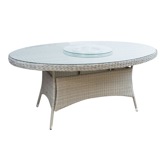 Table ASCOT 180x120xH75cm, gray 