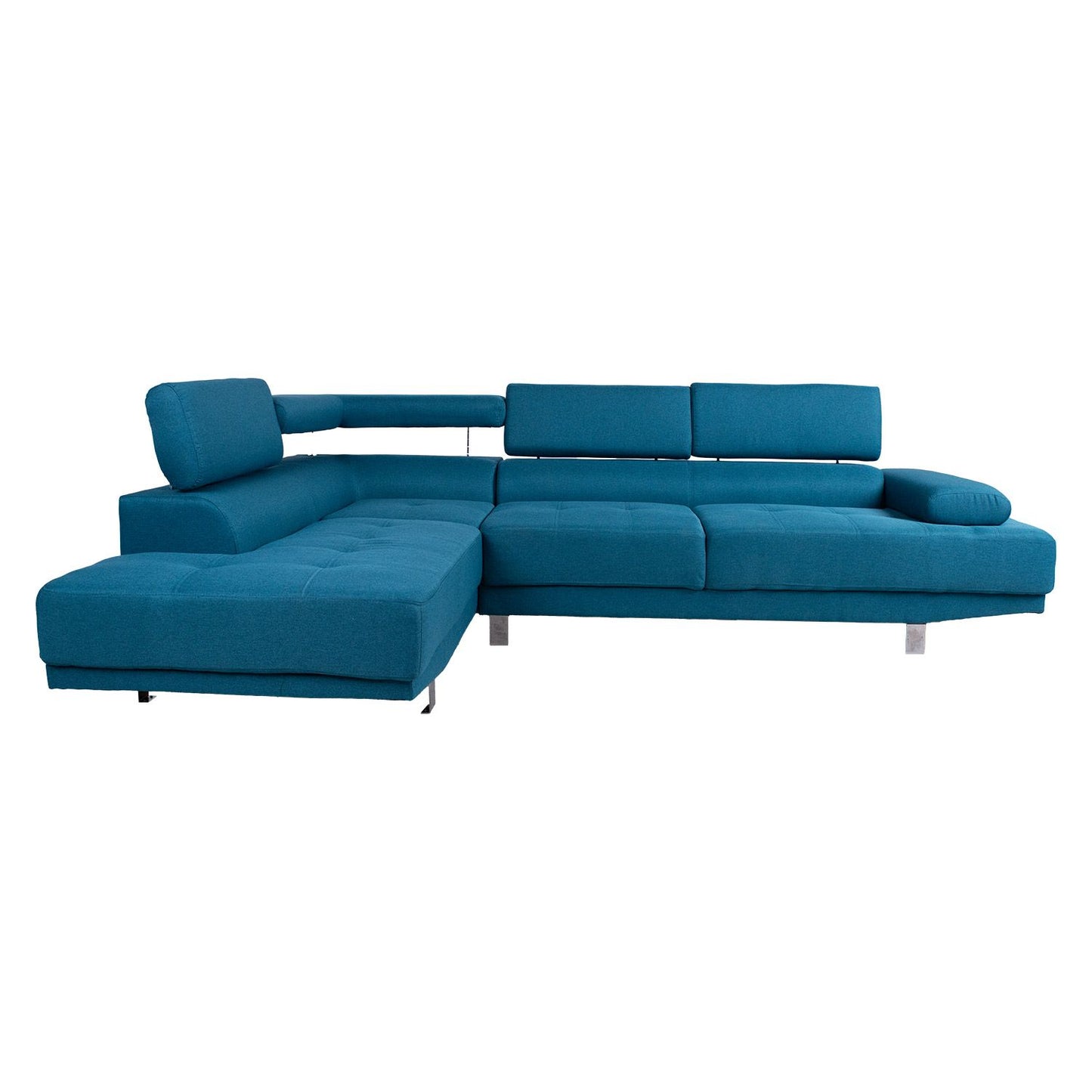 Corner sofa GALVIN LC ocean blue